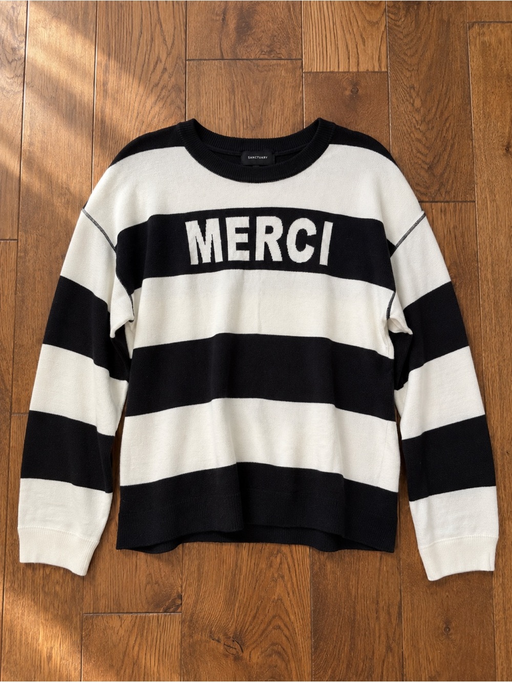 Sanctuary 24/7 Striped Popover Sz XL NWT